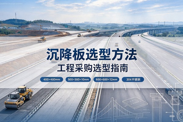 诏安沉降板选择方法