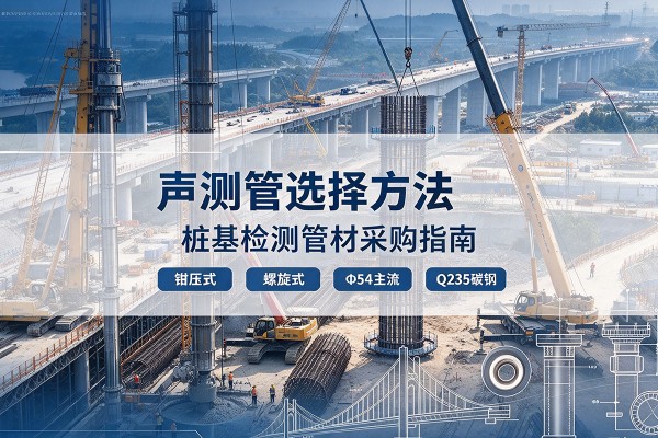 诏安声测管选型标准
