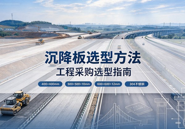 诏安沉降板选择方法